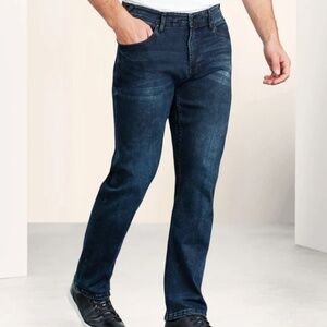 Projek Ram Dark Wash Faded Details Skinny Fit Denim Jeans